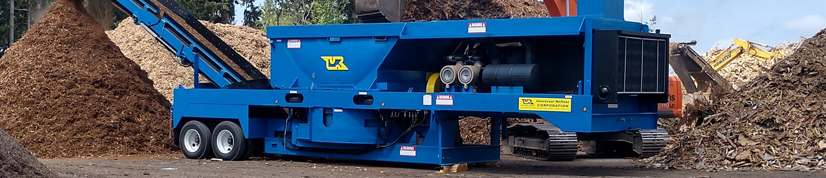 Industrial Grinders / Shredders Available at Universal Refiner